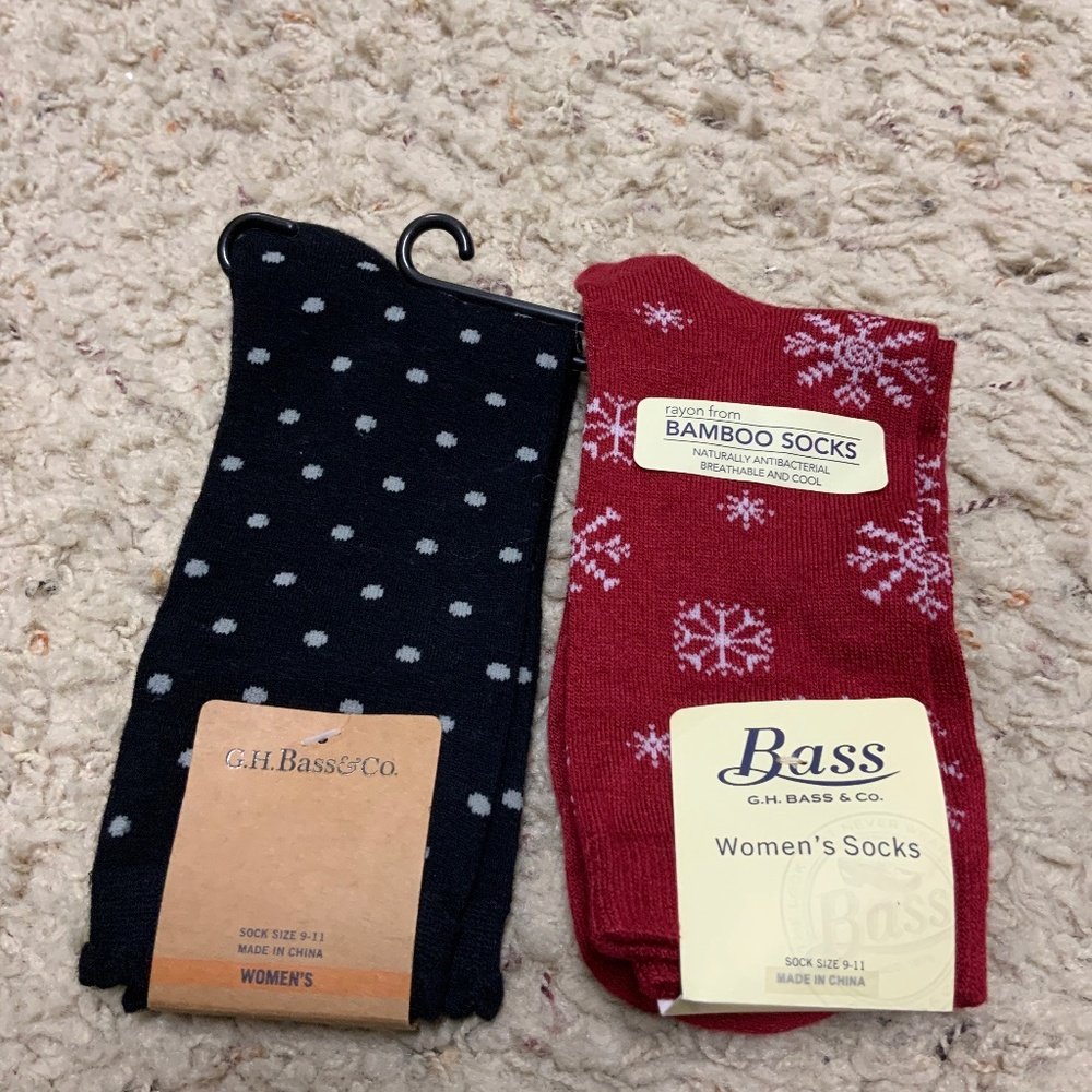 Bass Bamboo socks